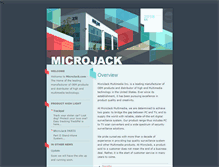 Tablet Screenshot of microjack.com